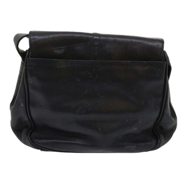 GUCCI Shoulder Bag Leather Black  bs6638 | Luna Bags