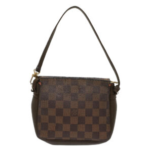 LOUIS VUITTON Damier Ebene Trousse makeup Pouch N51982 LV  bs6838 | Luna Bags