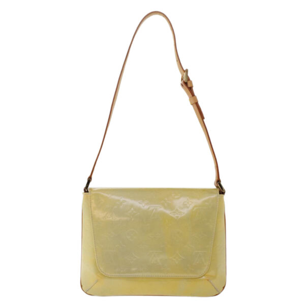 LOUIS VUITTON Monogram Vernis Thompson Street Bag Gris M91069 LV Auth bs7202 | Luna Bags