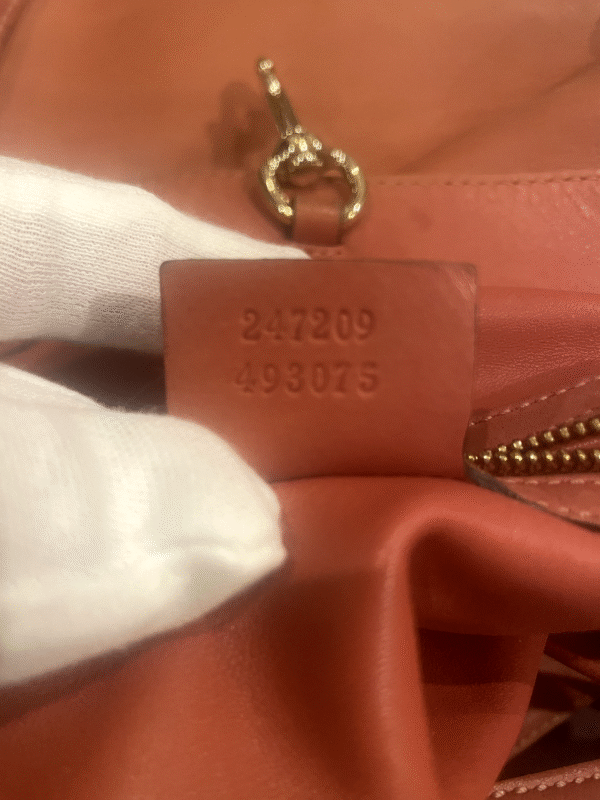 Gucci Brown Craft Leather Tote w Detachable Python Wallet | Luna Bags
