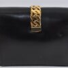 Gucci 1969 Sylvie  navy leather shoulder bag with a gold zipper accent | Luna Bags - Image 10