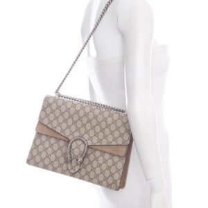 Gucci Brown Monogram Dionysus Handbag | Luna Bags