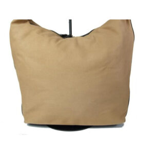 Gucci Vintage Camel Canvas And Brown Leather Bottom With Red Green Stripe Hobo | Luna Bags