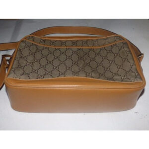 Gucci Supreme Shoulder W Guccissima Print Style Pockets Brown And Gg Leather Bag | Luna Bags