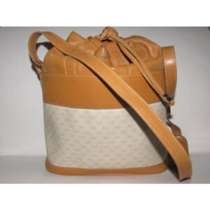 Gucci Vintage Pursesdesigner Purses Camel Leather And A Camel Small G Print On Ivory Coated Canvas S | Luna Bags