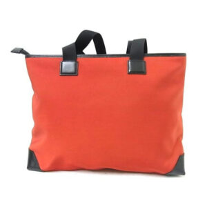Gucci Bag Red And Black Color Block Leather Canvas Tote | Luna Bags