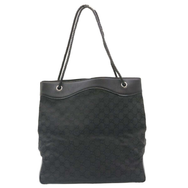 GUCCI GG Canvas Shoulder Bag Canvas Black  am1813g | Luna Bags