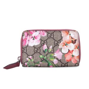 Gucci Blooms Zipper Card Case | Luna Bags