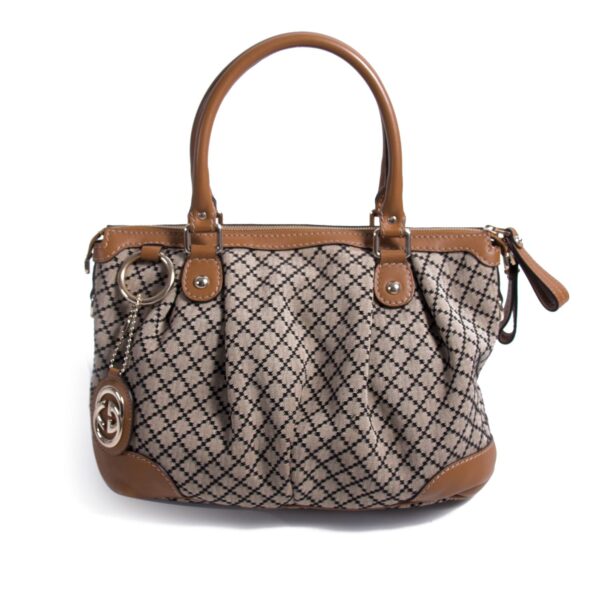 Gucci Diamante Sukey Boston Bag | Luna Bags