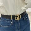 Gucci - Ceinture GG dorée GM | Luna Bags - Image 3
