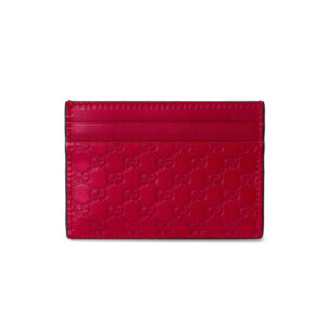 Gucci Guccissima Signature Card Holder | Luna Bags