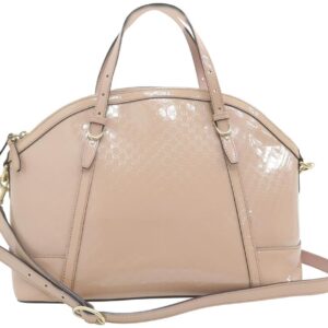 Gucci Microguccissima Nice Nude-pink Patent Tote | Luna Bags