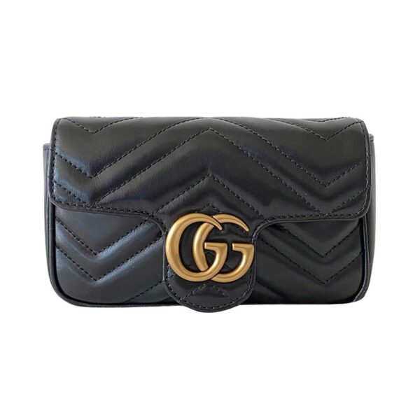 Gucci GG Marmont Matelassé Super Mini Bag | Luna Bags
