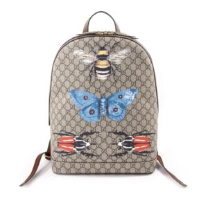 Gucci Supreme GG Insect Backpack | Luna Bags