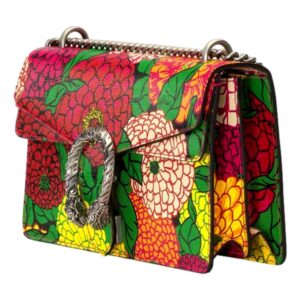Gucci x Ken Scott Dionysus Floral Print Leather Shoulder Bag 400249 | Luna Bags