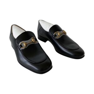 Gucci Brixton GG Leather Loafers | Luna Bags