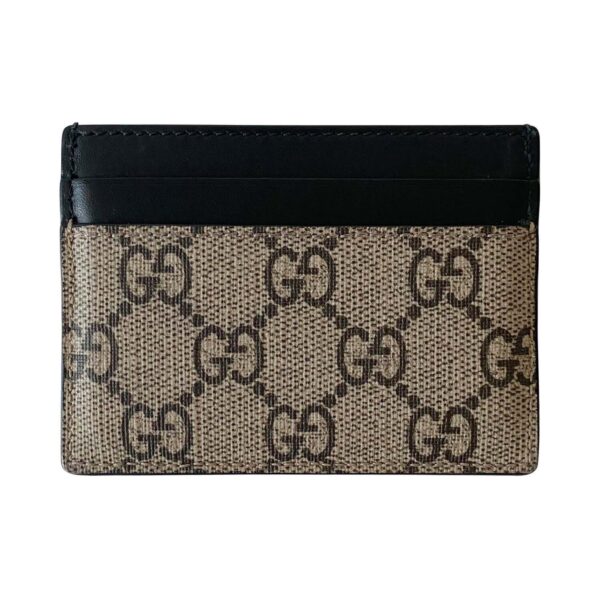 Gucci Kingsnake GG Supreme Card Holder | Luna Bags