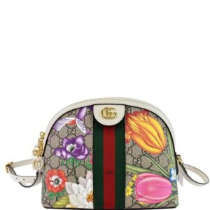 Gucci Ophidia GG Flora Crossbody Bag | Luna Bags
