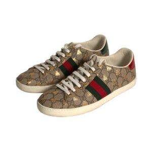 Gucci Bee Ace GG Supreme Sneakers | Luna Bags