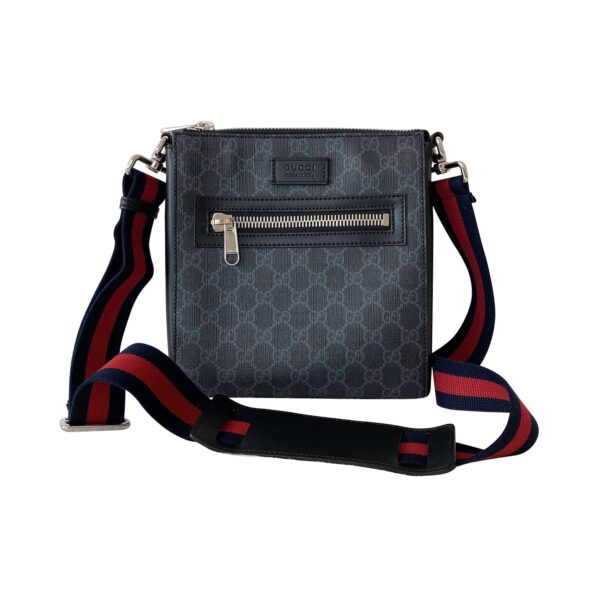 Gucci GG Leather Messenger Bag | Luna Bags