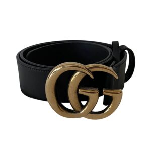 Gucci GG Marmont Leather Belt | Luna Bags
