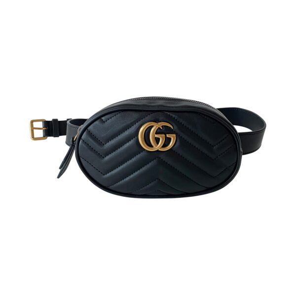 Gucci Marmont Matelassé Leather Belt Bag | Luna Bags