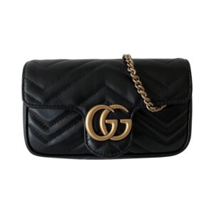 Gucci GG Marmont Matelassé Super Mini Bag | Luna Bags