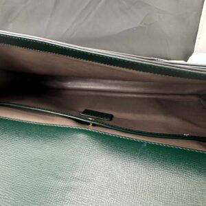 Gucci Medium Sylvie 1969 Shoulder Bag in Green | Luna Bags