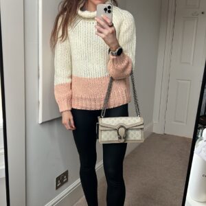 Gucci Dionysus GG Small Shoulder Bag in White and Beige Canvas (RRP £2,130) | Luna Bags