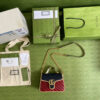 Gucci  Marmont Mini Top Handle Bag | Luna Bags - Image 14