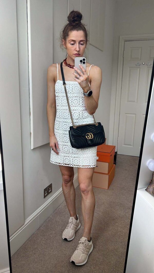 Gucci GG Black Marmont Small Shoulder Bag | Luna Bags