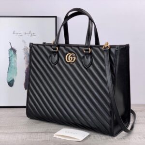 Gucci  Marmont Medium Tote Bag | Luna Bags