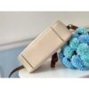 Louis Vuitton Saintonge Monogram Empreinte Leather Creme Caramel | Luna Bags - Image 3
