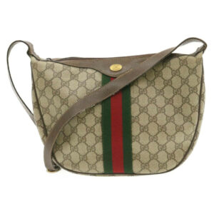 Gucci Web Sherry Line Shoulder Bag Red | Luna Bags