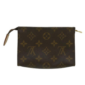 LOUIS VUITTON Monogram Poche Toilette 15 Pouch M47546 LV Auth ki2185 | Luna Bags