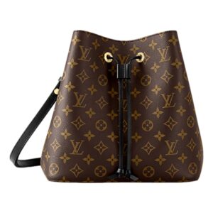 Louis Vuitton NeoNoe MM Black Bucket Shoulder Bag | Luna Bags