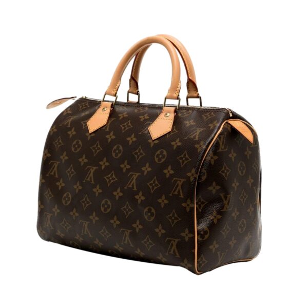 Louis Vuitton Speedy 30 Monogram Brown Coated Canvas | Luna Bags