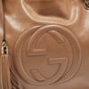 Gucci  Beige Patent Leather Medium Soho Chain Tote | Luna Bags - Image 9