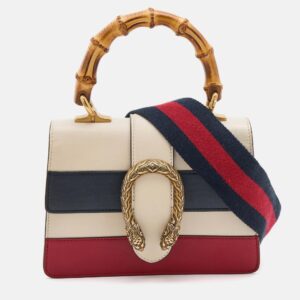Gucci Multicolor Leather Mini Dionysus Bamboo Top Handle Bag | Luna Bags