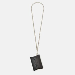 LOUIS VUITTON Black Epi Leather LV Pop Kirigami Necklace | Luna Bags