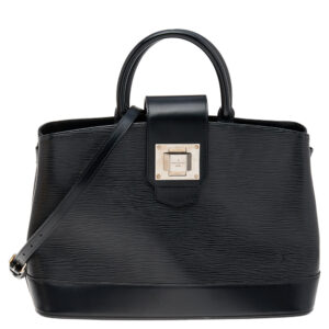 Louis Vuitton Black Electric Epi Leather Mirabeau GM Bag | Luna Bags