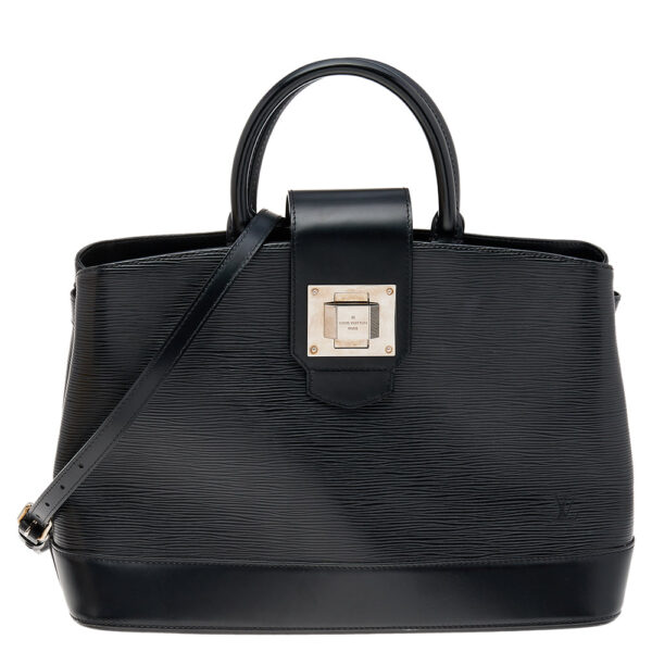 Louis Vuitton Black Electric Epi Leather Mirabeau GM Bag | Luna Bags