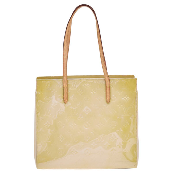 Louis Vuitton Blanc Corail Monogram Vernis Catalina EW Bag | Luna Bags