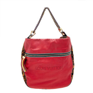 Louis Vuitton Leather And Jacquard Limited Edition Safari Flight Bag | Luna Bags