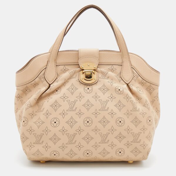 Louis Vuitton Coquill Monogram Mahina Leather Cirrus PM Bag | Luna Bags