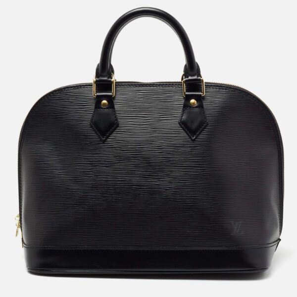 Louis Vuitton Black Epi Leather Alma PM Bag | Luna Bags