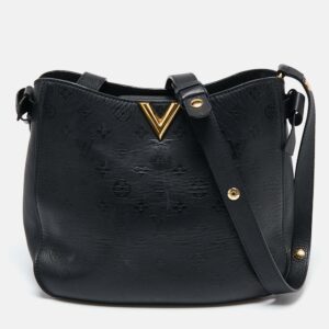Louis Vuitton Black Monogram Leather Very  Hobo Bag | Luna Bags