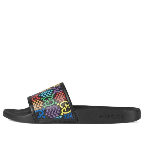 Gucci Slide 'Psychedelic - Black' 610089-H2030-1102 | Luna Bags