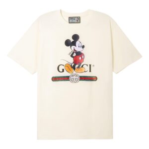GUCCI x Disney Jointly Signed Retro Printing GS White 565806-XJB66-9756 | Luna Bags