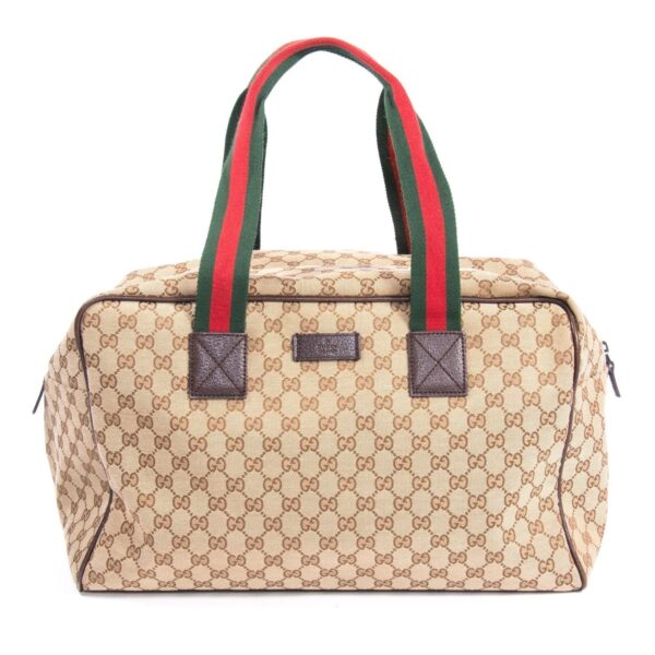 Gucci Web Duffle Bag | Luna Bags